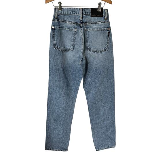 Modern American Bancroft distressed jean size 26 NWT - Picture 7 of 8